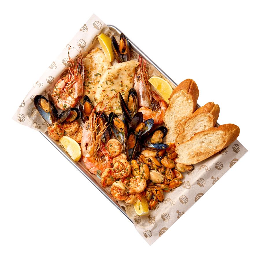 Большой микс морепродуктов